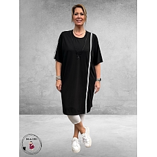 Studio Jurk Fenja Sportief Zwart-Wit